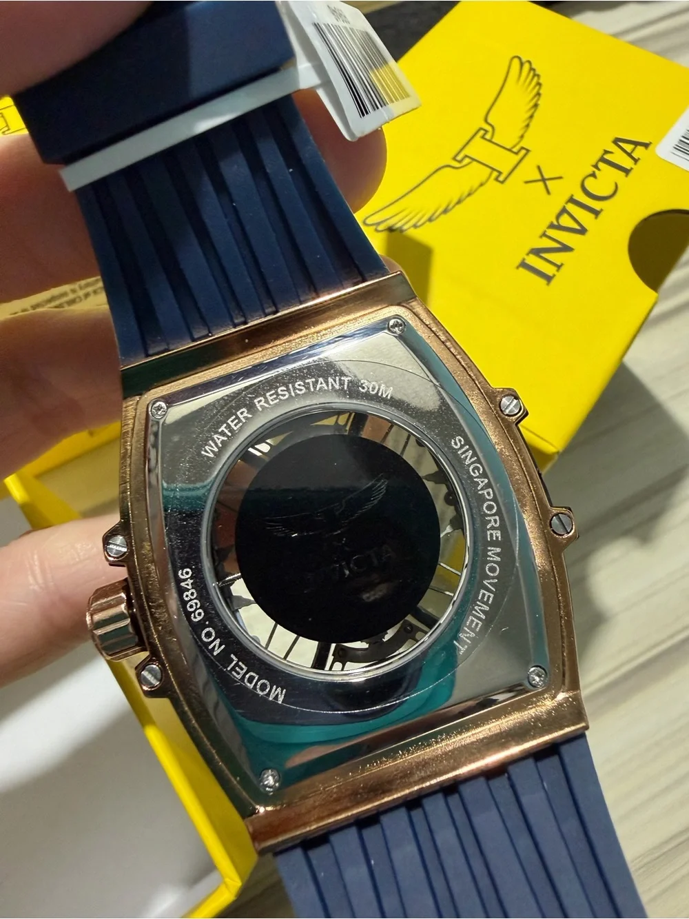 Invicta S1 Rally I by Invicta Men's Watch w/ Skeleton Dial - 50mm, Blue (69846)